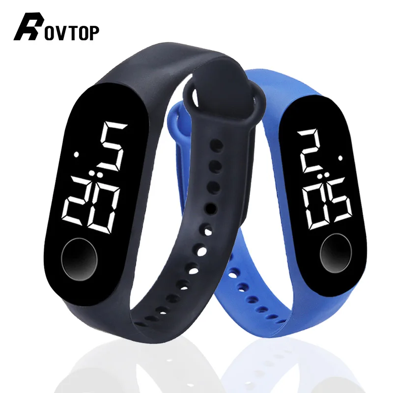 digital watch touch