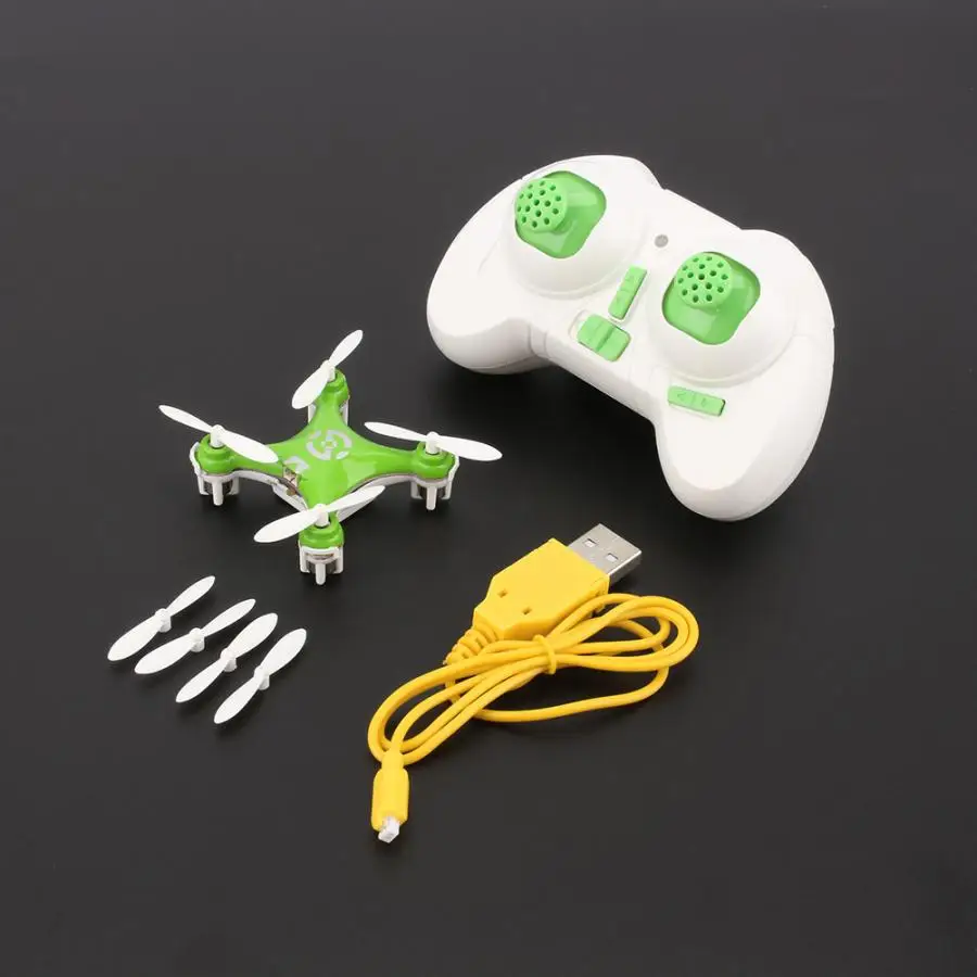 

Green Mini 2.4G 4CH RC Quadcopter Helicopter Remote Control Drone for CX10 Model Toys For Children Gift