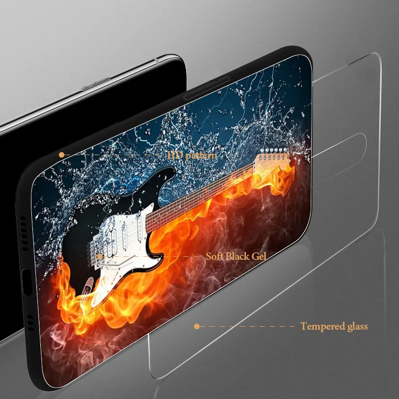 Тестовый стеклянный чехол для Xiaomi Redmi Note 9S 8T 9 8 7 8A K20 K30 Pro Zoom 6 закаленное стекло