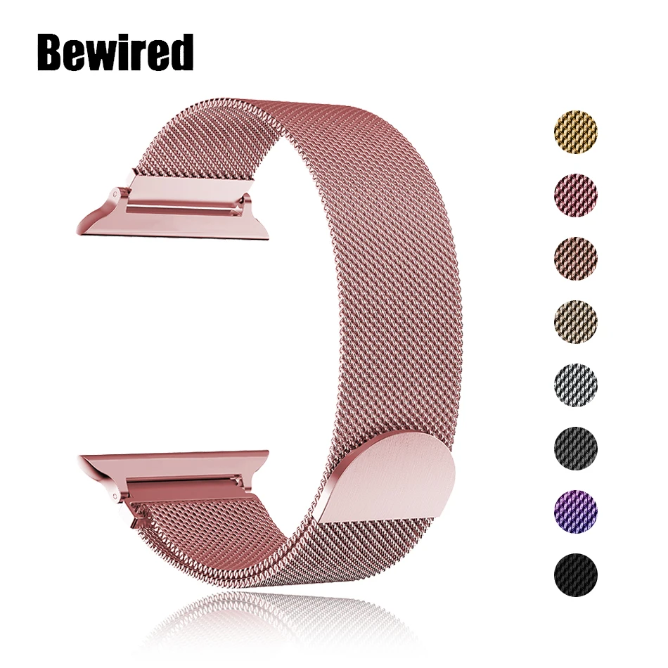 

Milanese Strap for Apple watch Band 5 42mm 44mm iWatch band 38mm 40mm Sport Loop Watchband bracelet Apple watch 4 3 2 1 Series