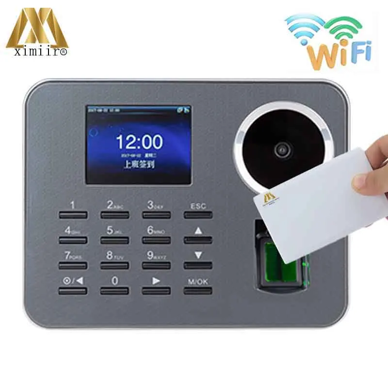 

Palmprint Access Control ZK iClock360-P+Mifare Biometric Fingerprint Time Attendance Palm Time Clock Time Recorder Employee