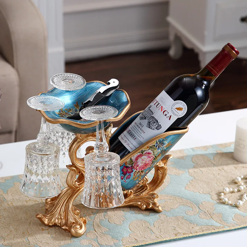 Европейский тип держатель для красного вина места креативные бытовые товары гостиная винный шкаф украшение винтажный Американский винный держатель