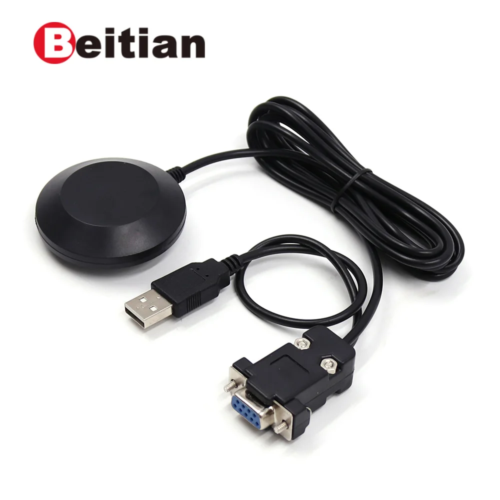 BEITIAN RS 232 DB9 Женский + USB Мужской интерфейсный разъем GPS приемник IPC ALV PVT locater BS