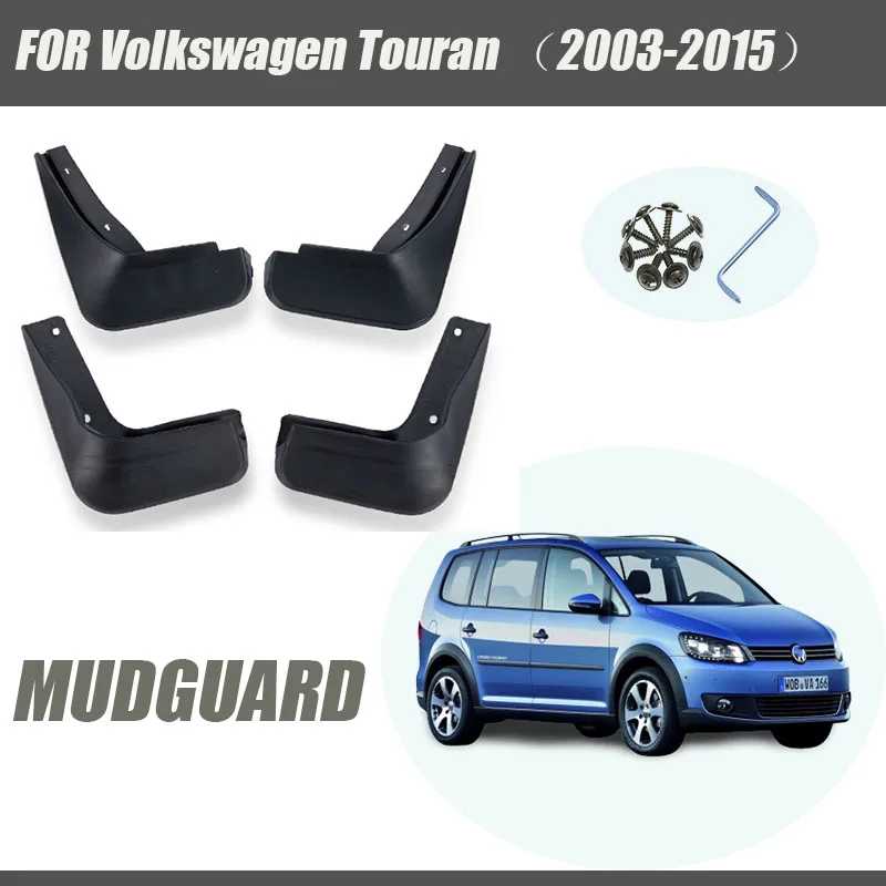 Брызговики s для Volkswagen VW Touran Брызговики автомобильные аксессуары авто styline Передние Задние