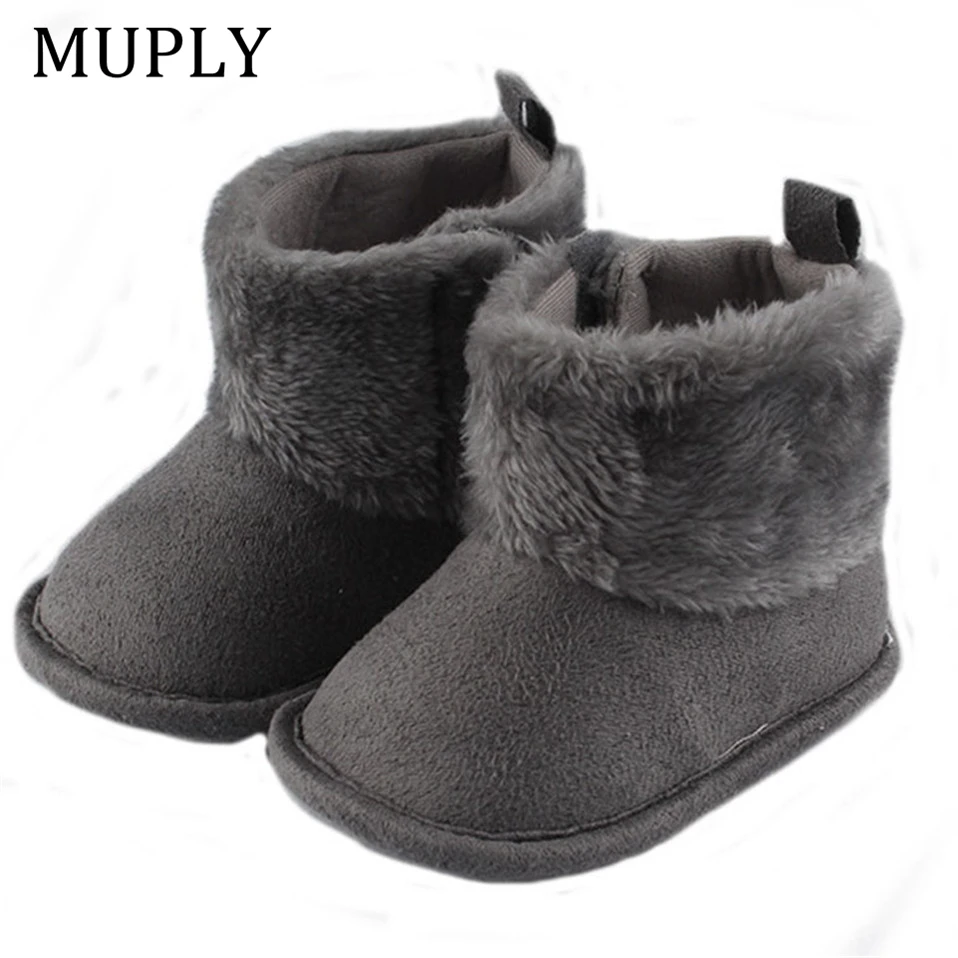 Best Seller Snow-Boots Toddler Girls Baby Shoes Winter Cotton Plush with Indoor Kids Flat Keep-Warm w5K7YkYa9