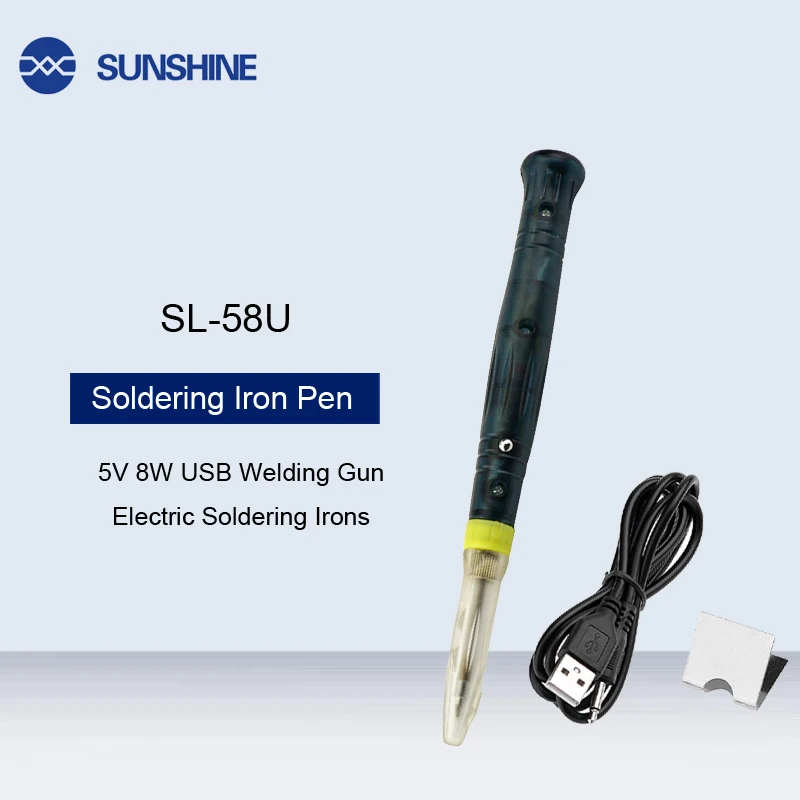 

SL-58U 5V 8W Portable USB Electric Powered Soldering Iron Pen Welding Gun Tools Welding Equipment Electric Soldering Irons