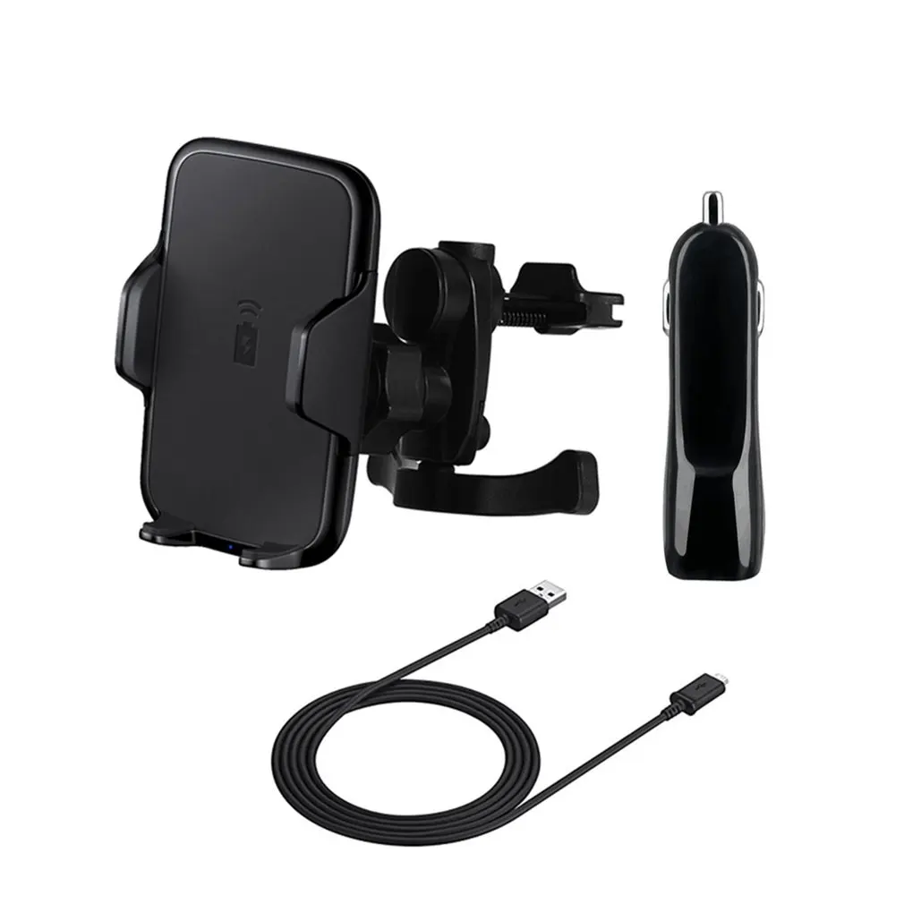 

Air Vent Car Phone Holder Wireless Charger Charging Holder For 4-6.3inch Phone Wireless Car Dock With Charger Head