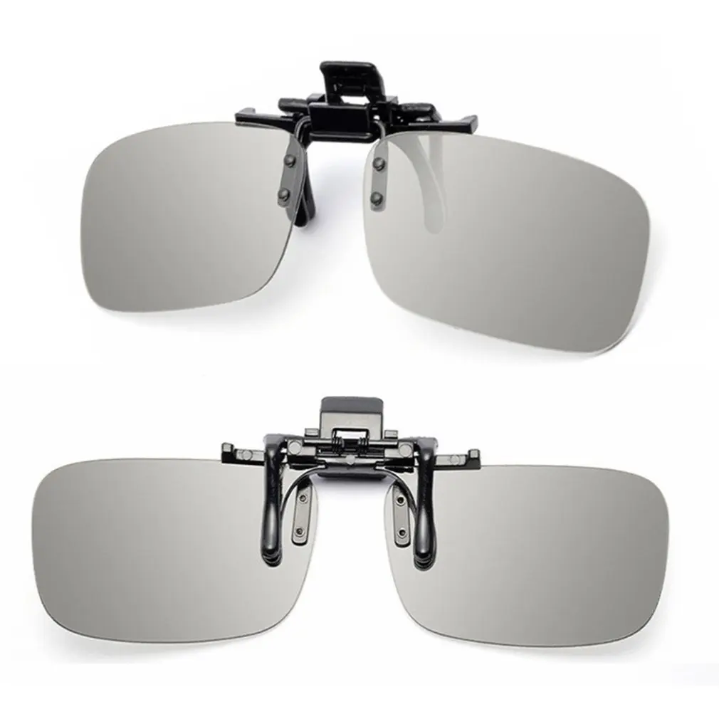 High Quality 1 PC Clip On type Passive Circular Square Polarized IMAX 3D IRealD 3D Glasses Clip for 3D TV Movie/Cinema High Quality 1 PC Clip On type Passive Circular Square Polarized IMAX 3D IRealD 3D Glasses Clip for 3D TV Movie/Cinema