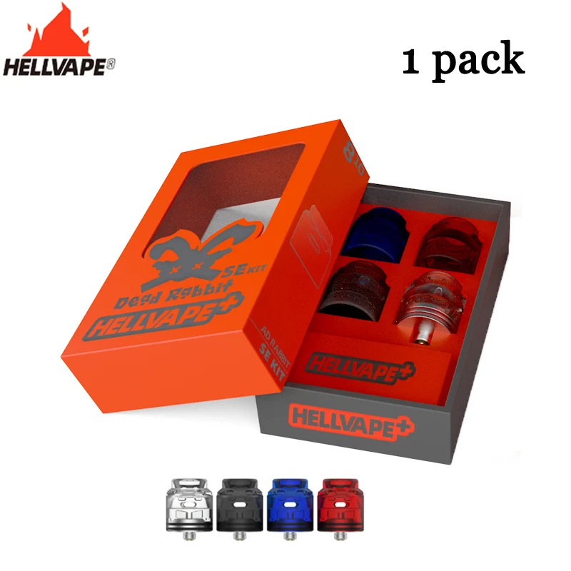 Набор атомайзеров Hellvape Dead Rabbit SE RDA Tank 1 упаковка вейп BF squonk 510 pin одна двойная