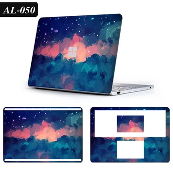 

Full set of Vinyl Stickers for Microsoft Surface Book 1 13.5" Colorful Painting PVC Decal Laptop Skin for Surface Book 2 13/15"