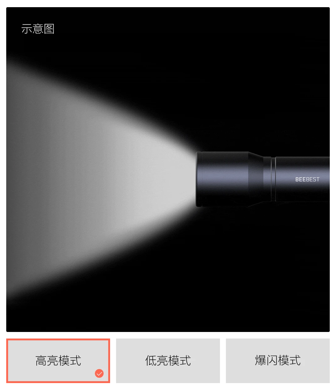 Портативный светильник-вспышка Xiaomi MIjia Extreme Beebest с тремя режимами передачи, металлическая текстура, только 126 г, портативный светильник