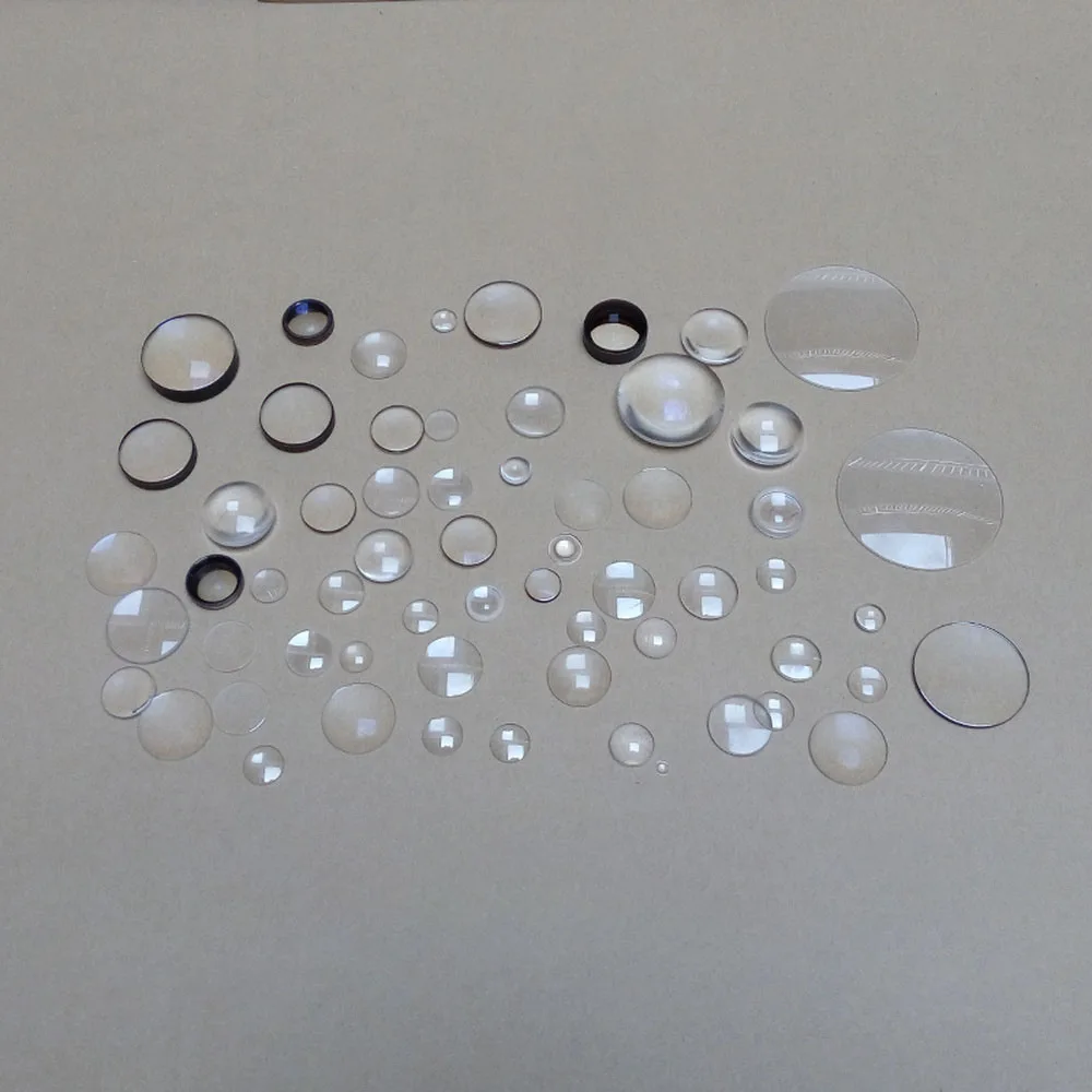 

Customized Optical Equipment Prism Coloured Large Magnifier Convex Lens