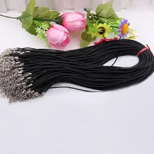 YYW Женские ювелирные аксессуары в стиле панк ожерелье шнур 10 шт черный резиновый силиконовый шнур ожерелье шнур одно ожерелье