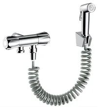 Камерный горшок набор распыляющих пистолетов камера горшок партнер Туалет Ванная комната Чистка развивающий кран оздоровительный Supercharge сопло двойного назначения