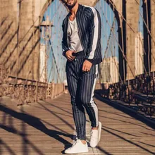 Мужской спортивный костюм, спортивная одежда для фитнеса, Осень-зима, повседневный свитшот на пуговицах, топ, штаны, комплекты, спортивный костюм, спортивный костюм