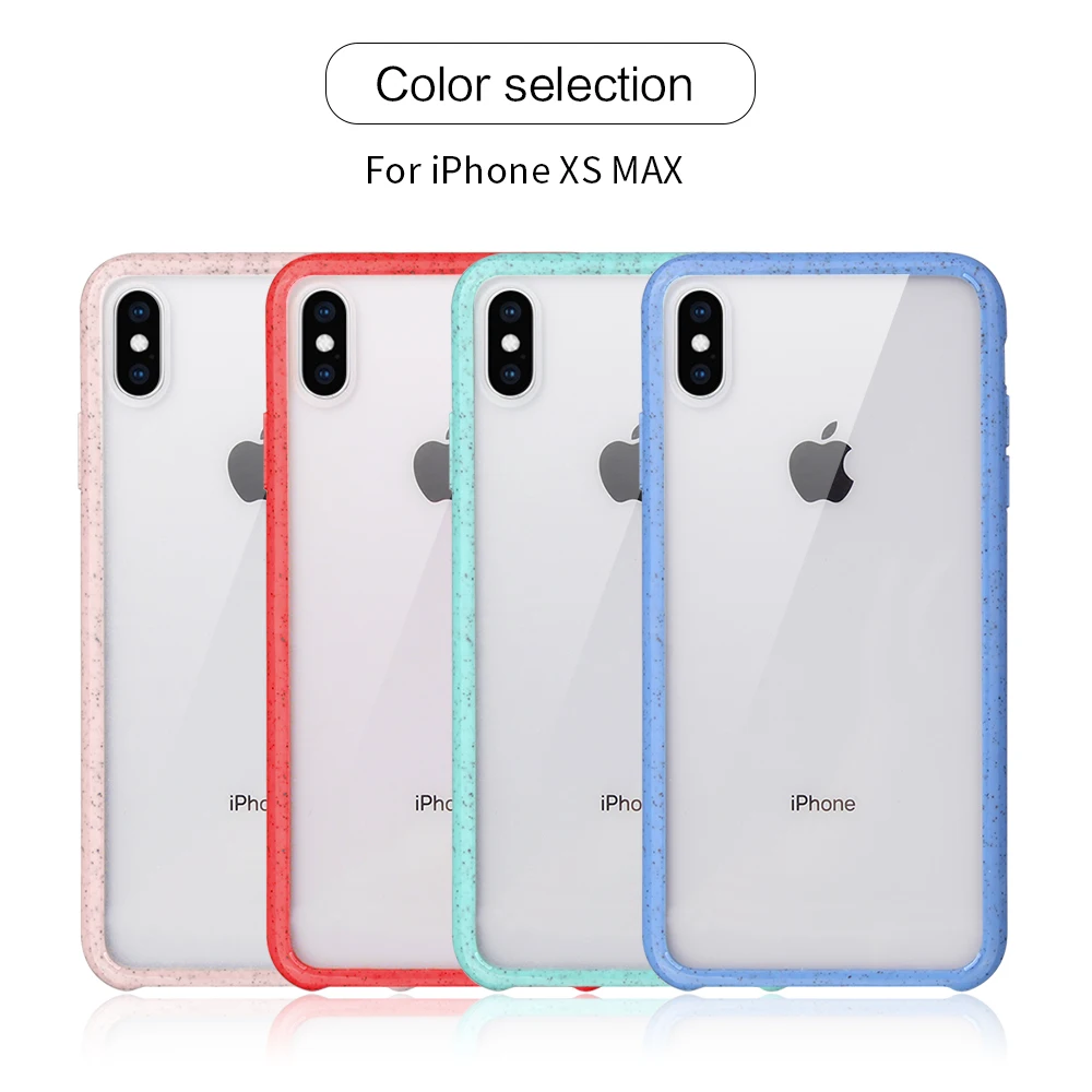

Candy Color Wave point Frame Shockproof Case For iphone 11Pro Max XS Max XS 6 6s 7 8 Plus Transparent Hard Protective Phone Case