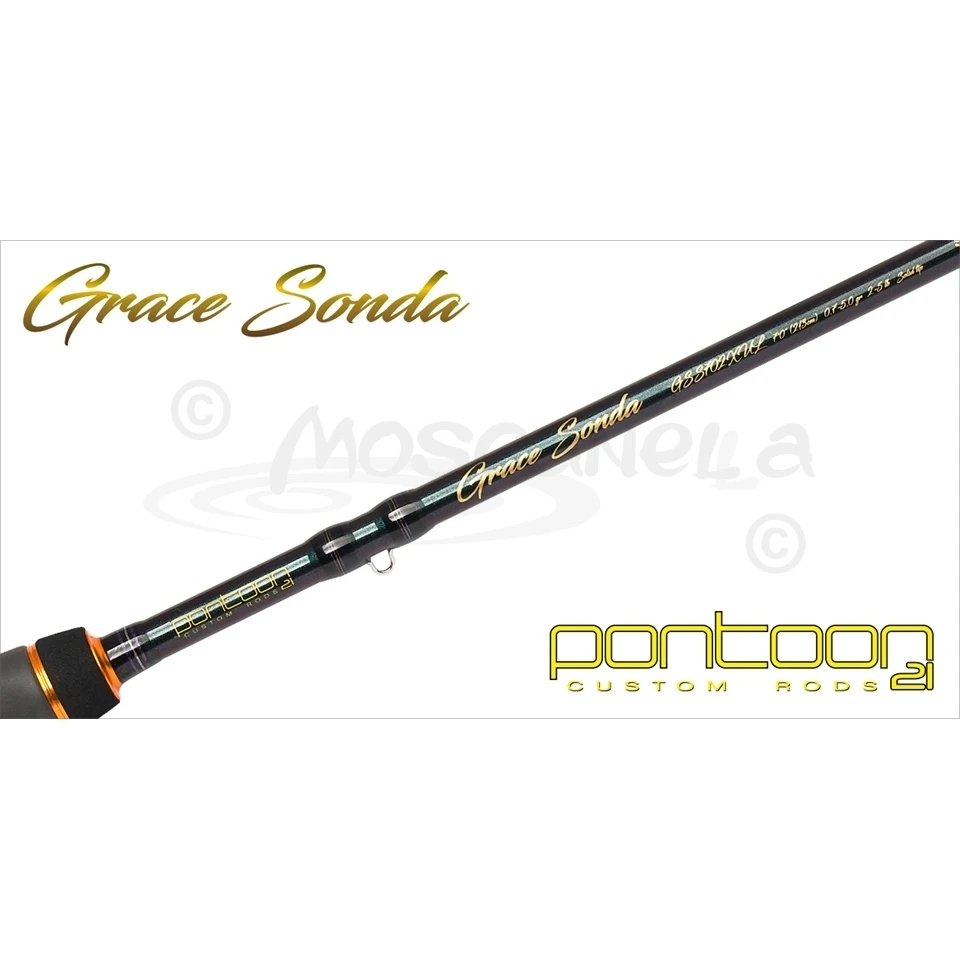 Спиннинговое удилище Pontoon21 Grace Sonda, Tabular Tip(Полая вершина