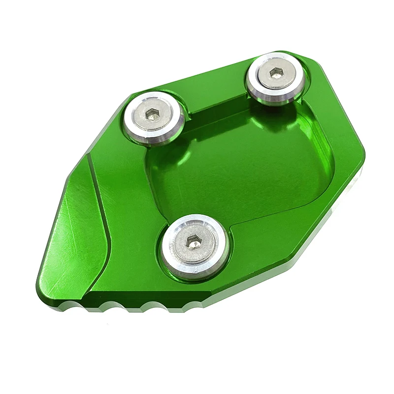 CNC Kickstand Foot Side Stand Extension Pad Support Plate For Honda CBR600RR 2007 2008 2009 2010 2011 2012 CBR 600RR CBR 600 RR (20)