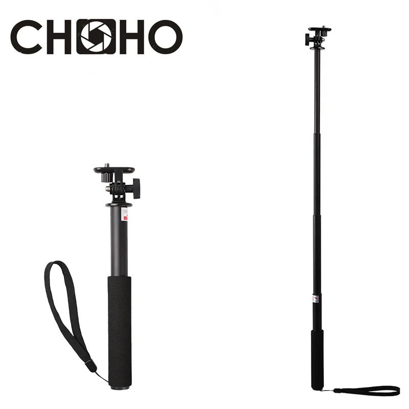 

Selfie Sticks Self Handheld Extendable Pole Monopod Stick + Phone Holder for Gopro HERO 8 7 6 5 4 xiaomi yi 4K II SJCAM SJ5000
