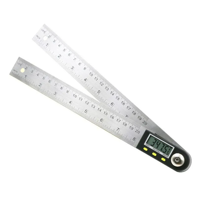  200mm /300 mm Stainless Steel Digital Meter Angle Inclinometer Angle Digital Ruler Electron Goniome