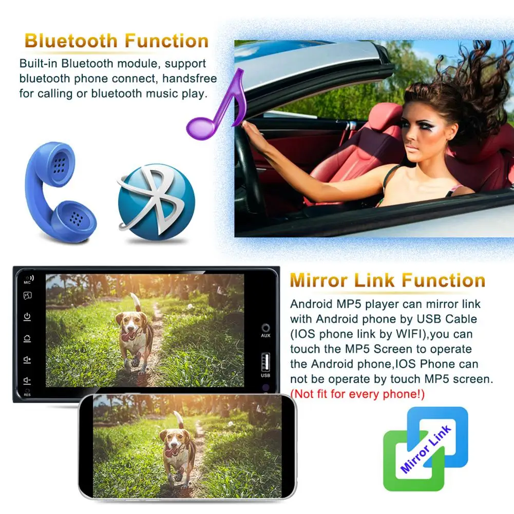 " автомобильное радио MP5 gps плеер Универсальная док-станция gps Беспроводная Bluetooth Навигация Аудио плеер для Toyota для Android 8,1