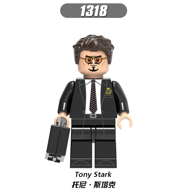 XH1318 Железный человек Mark 50 MK85 Мстители Endgame Железный человек Tony Stark Mark MK22 MK41 Супер Герои строительные блоки игрушка-подарок для детей GD236 - Цвет: XH1318