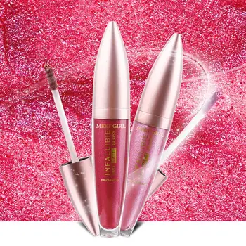 

1 Pcs Metallic Liquid Lipstick Waterproof Glitter Lip Tint Long Lasting Lip Glaze KG66