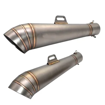 

51mm Universal Modify Motorcycle escape motoo Exhaust Motocross Exhaust Muffler with db killer stickers