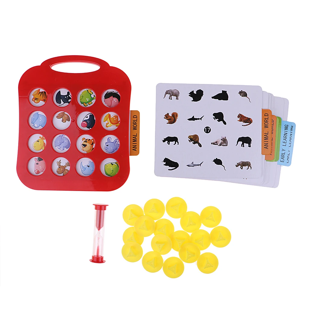 Kids Children Memory Training Interactive Toy Board Games with Bingo Cards