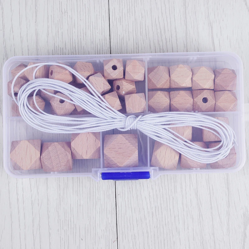 Смешанные Размеры деревянный грызунок для детей уход ювелирные изделия из бука