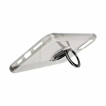 

For Moblie Phone New Case Cover Clear With Ring Holder Stand With Screen Protector Transparent Protective Cover