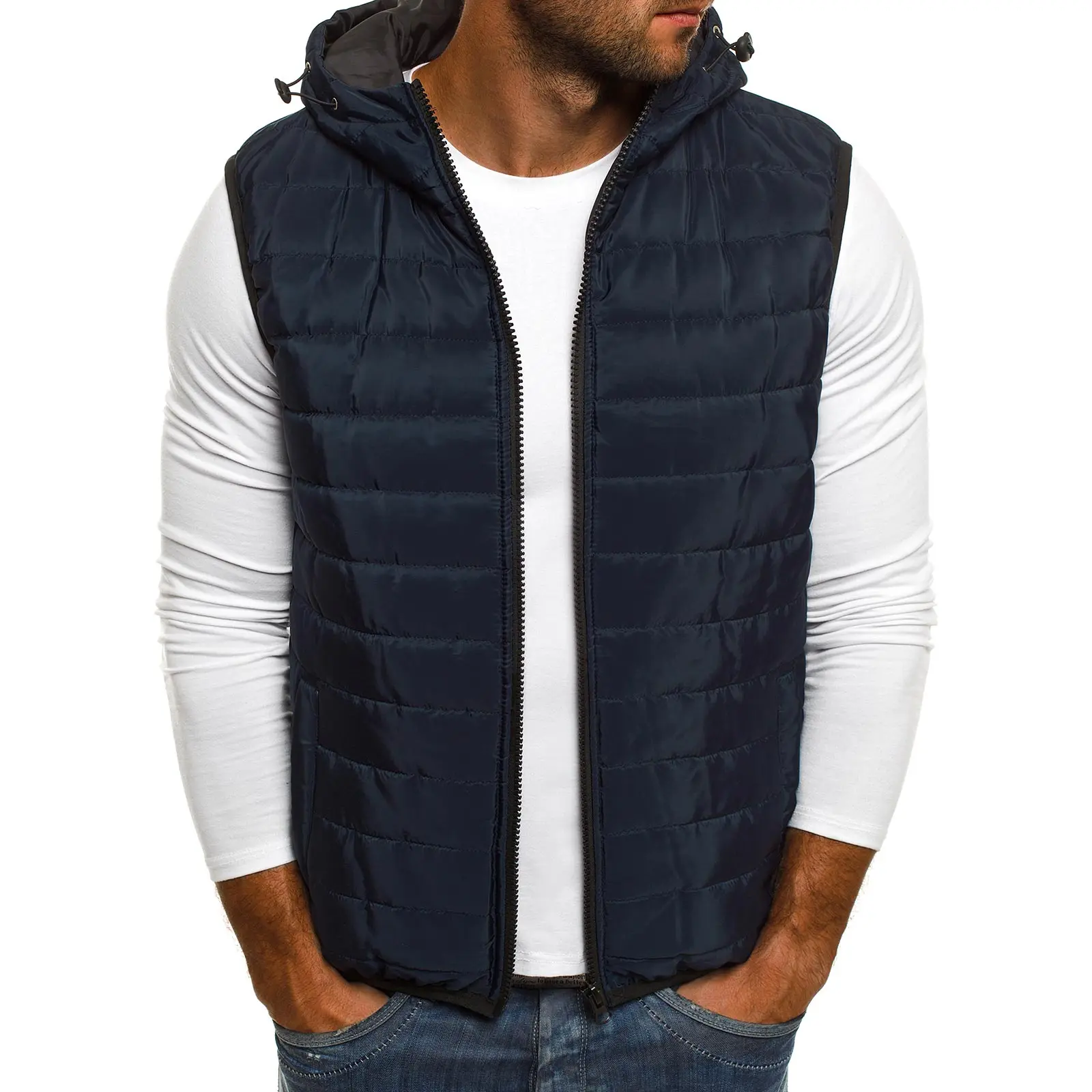 

ZOGAA Vest Men New Stylish 2020 Spring Autumn Warm Sleeveless Jacket Men Winter Waistcoat Men's Vest Casual Coats Mens mens vest