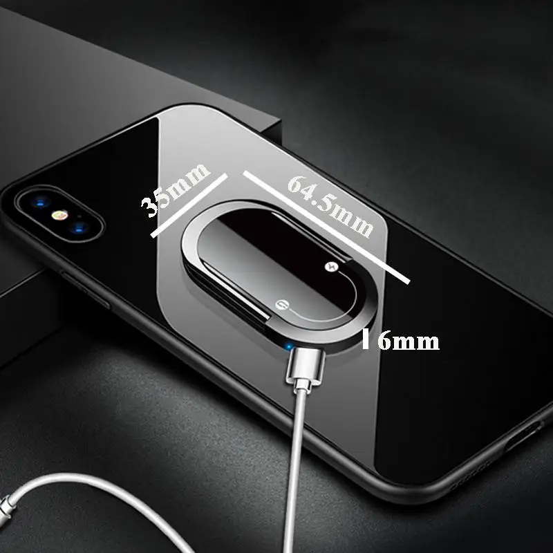 Креативный usb-прикуриватель, держатель для мобильного телефона, универсальная подставка для мобильного телефона, кольцевая пряжка, кронштейн, перезаряжаемый набор для курения