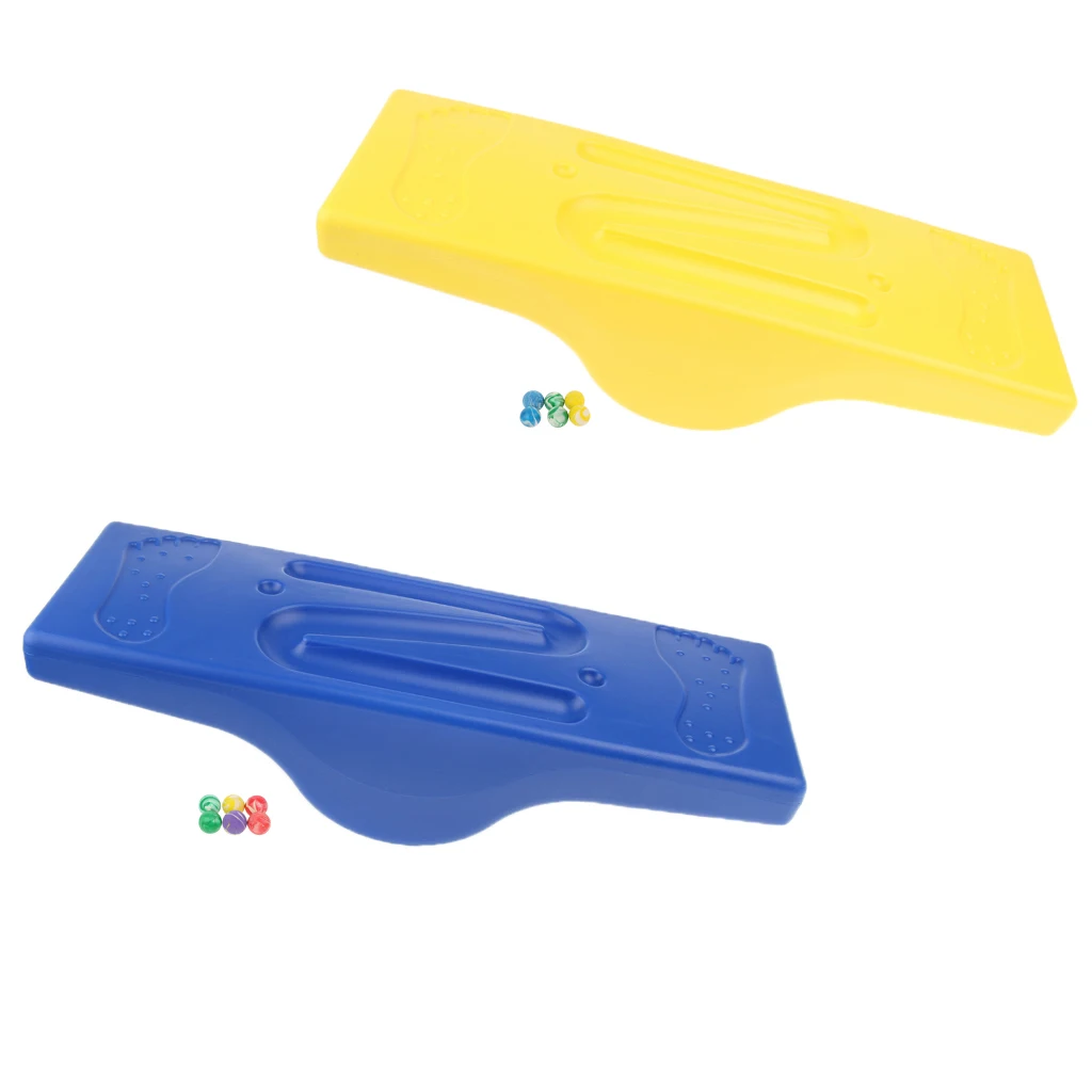 Plastic Balance Maze Board 6 Balls Stability Stability Active Toy for Kids Toddlers