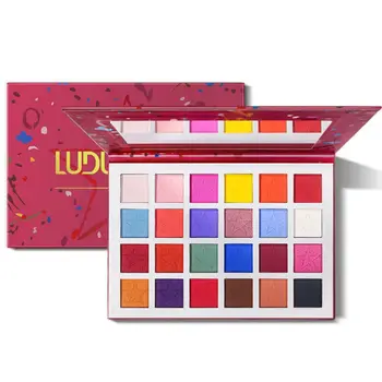 

24-color Glitter Eyeshadow Palette Long-lasting Cosmetic Maquillaje Smudge-proof Colorfast Eye Shadow: