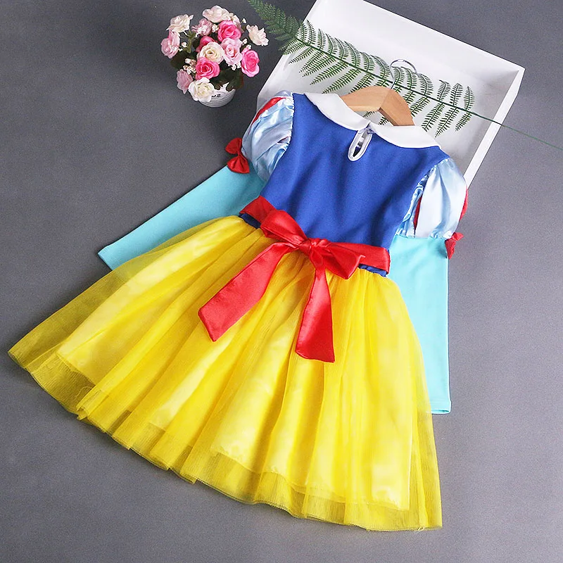 Jargazol/зимнее флисовое платье принцессы; костюм для маленьких девочек; праздничные платья-пачки с бантом; Vestidos; осенние детские рождественские наряды