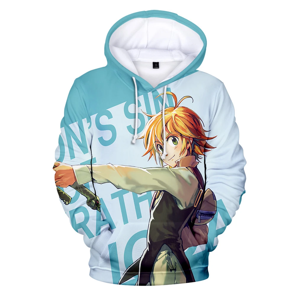 Sudadera con estampado 3D DE Seven Deadly para hombre y mujer, ropa con capucha de Nanatsu No Taizai anime2020 - Ropa de hombre