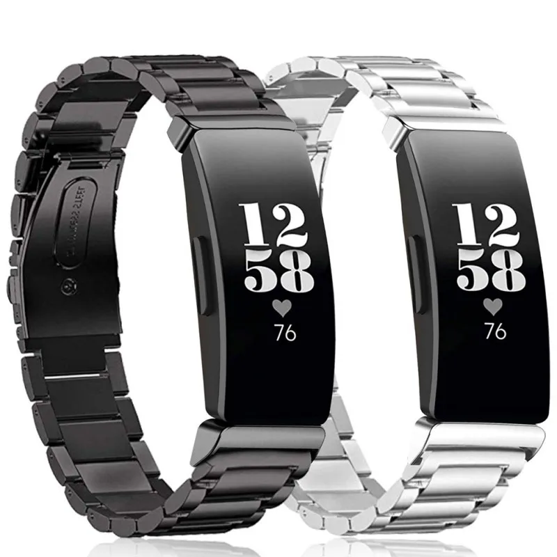 ForFitbit Inspire/Inspire HR сменный ремешок для наручных часов браслет из нержавеющей стали ремень