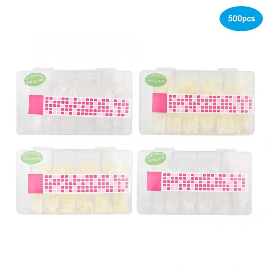 False Nails Professional Wearable Nail Art Tip Thickened False Fake Nail Patch DIY Manicure Tool Press On Nails