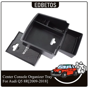 

Armrest Storage Box Container For Audi Q5 8R 2009-2018 Organizer Plastic Storage Box For Audi Q5 8R Central Armrest Storage Box
