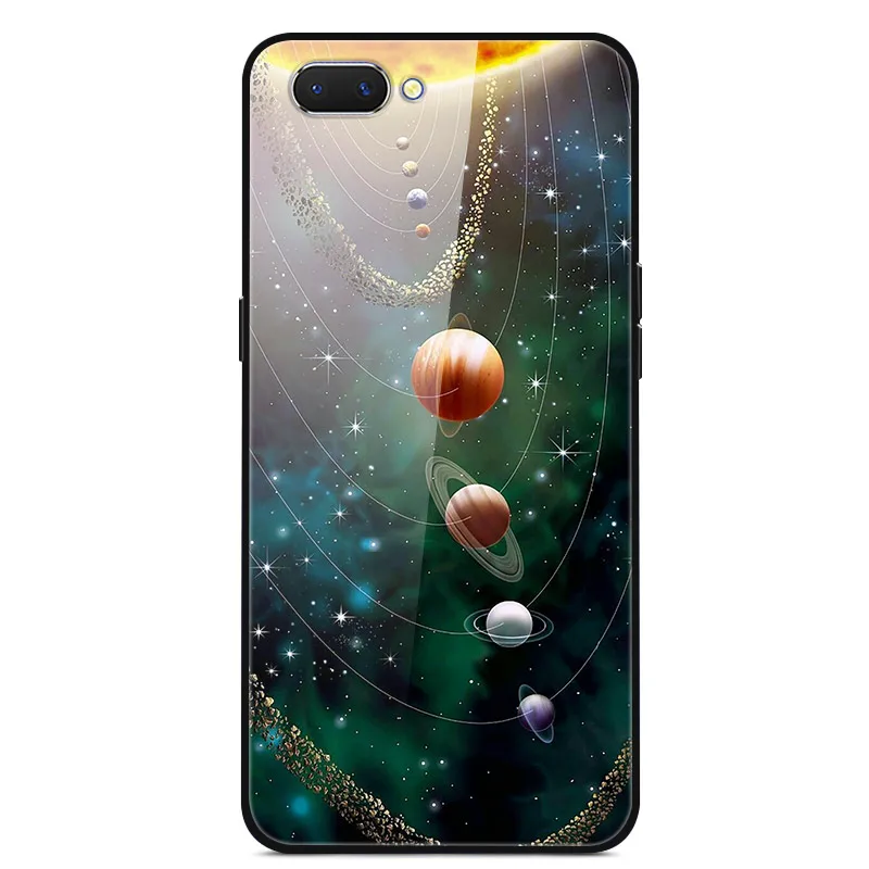 Для Oppo A3S чехол из закаленного стекла жесткий чехол для телефона для Oppo A3S OPPO A5 AX5 OPPOA5 TPU бампер чехол s для Oppo A3S A3 S