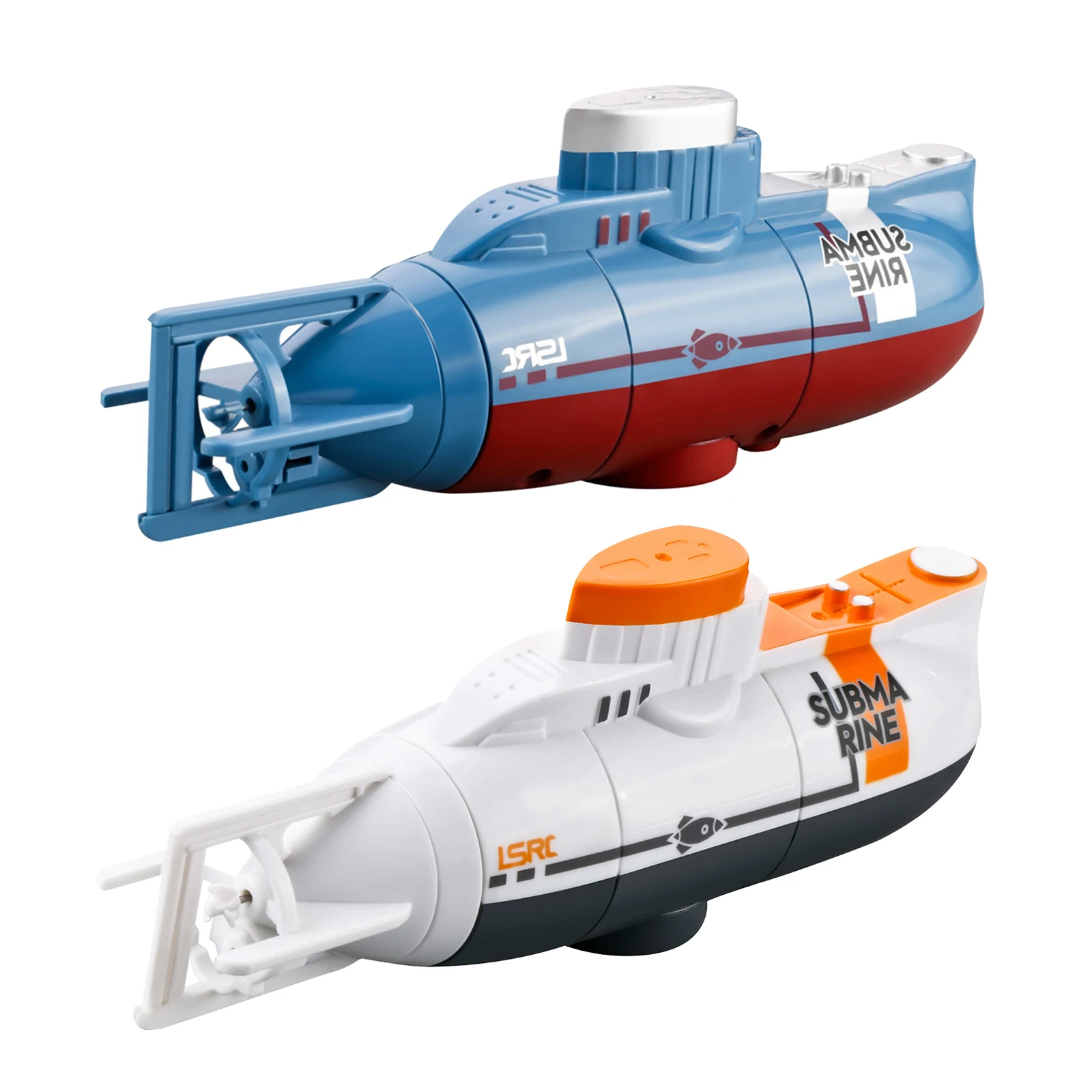 Mini RC Submarine Waterproof Swim Diving in Water Tank Electric Boat 6 Channel Gift for Boys Girls