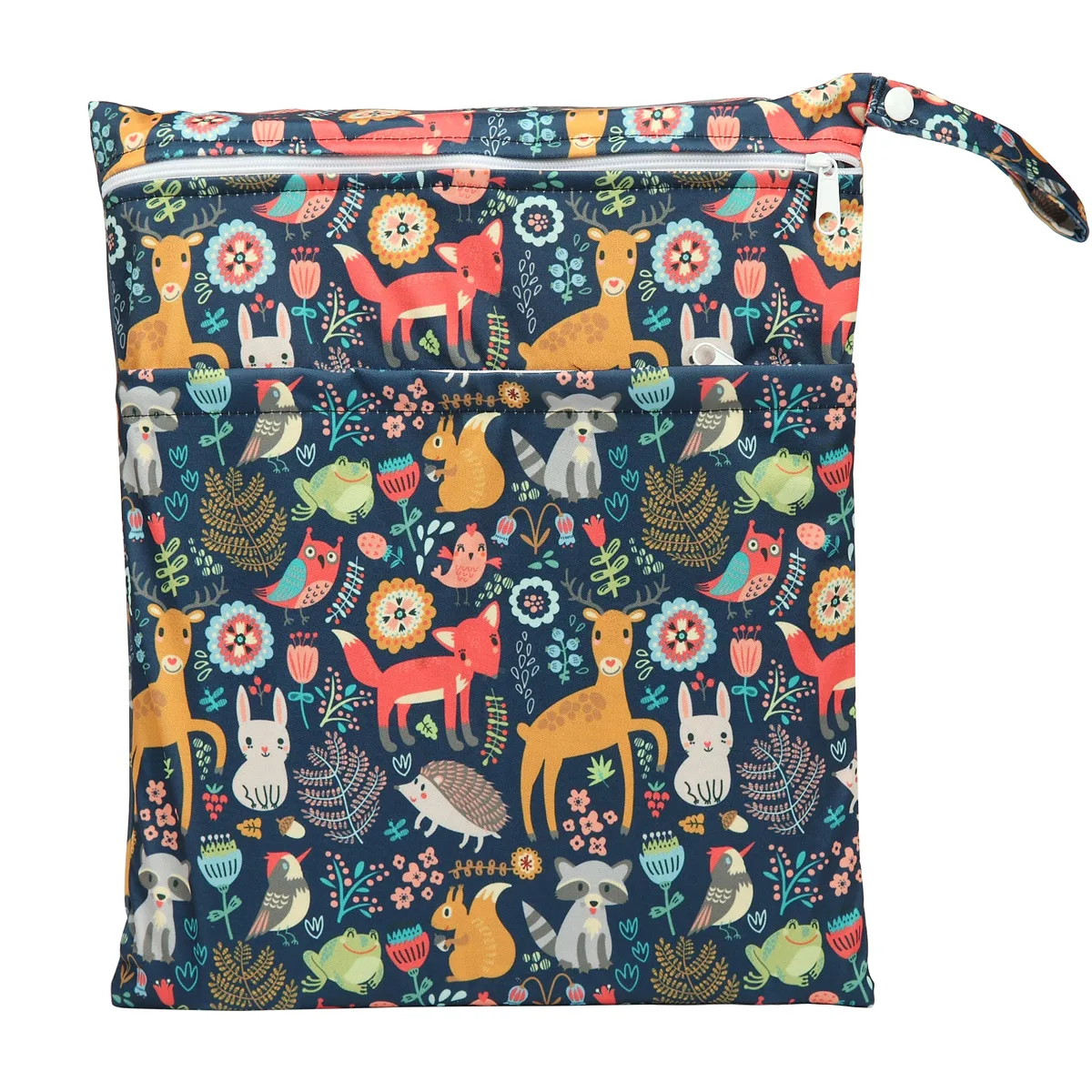 [Sigzagor]1 Wet Dry Bag Diaper Bag Nappy Insert Two Zippered Baby Waterproof Reusable Skull Jack Skeleton 100 Designs diaper bag diaper pouch