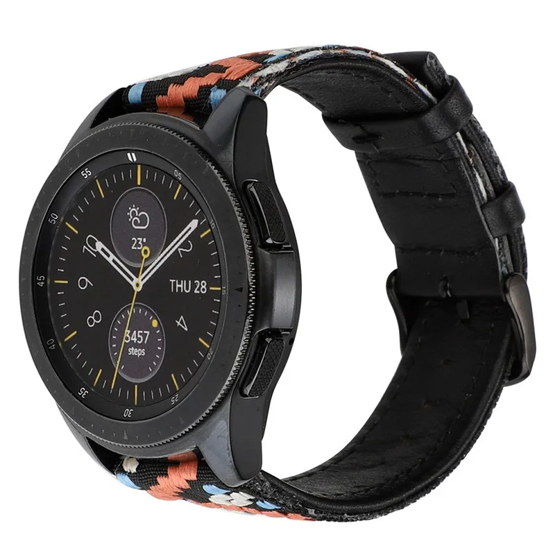 Тонкий Премиум кожаный ремешок для мужчин t ремешок для samsung Galaxy Watch Active 40 мм для женщин мужчин 40JUL30
