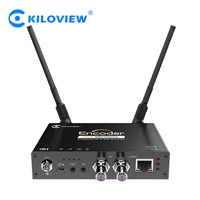 

Kiloview New 4G WIFI Encoder, SDI to RTMP RTSP SRT RTP Onvif Video Encoder