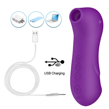 IKOKY Clit Sucker Vibrator Oral Licking Nipple Sucking Blowjob Tongue Vibrating Clitoris Vagina Stimulator Sex Toy for Women 6