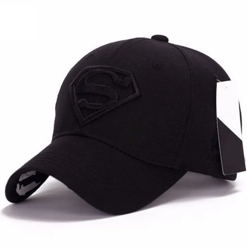 BB Мужская и Женская Бейсболка унисекс Snapback Регулируемая посадка бейсболка Супермен Хип-хоп стрейч шляпа - Цвет: BB