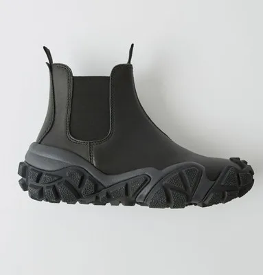 

2019 Autumn Winter Women Ankle Boots Round Toe Woman Flats Platform Slip On Shoes Woman Chic Chaussure Femme Brand Star Shoes