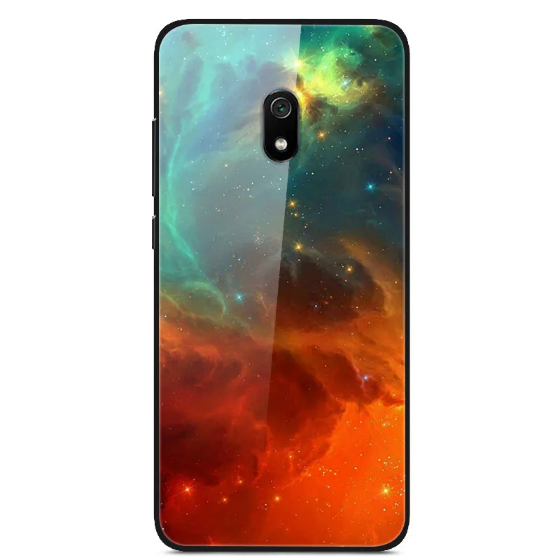 Для Xiaomi Redmi 8A чехол из закаленного стекла жесткий чехол для телефона для Xiaomi Redmi 8A TPU бампер чехол s для Redmi 8A Redmi8A 8 A