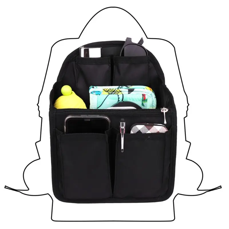 Дорожная сумка, рюкзак, органайзер, сумка, одноцветная, ткань Оксфорд, гаджет, много карманов, сумочка для организации предметов